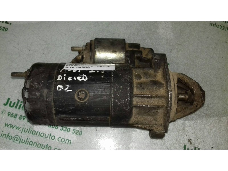 Recambio de motor arranque para audi a6 berlina (c4) 2.5 tdi referencia OEM IAM 046911023B 0001218115 BOSCH