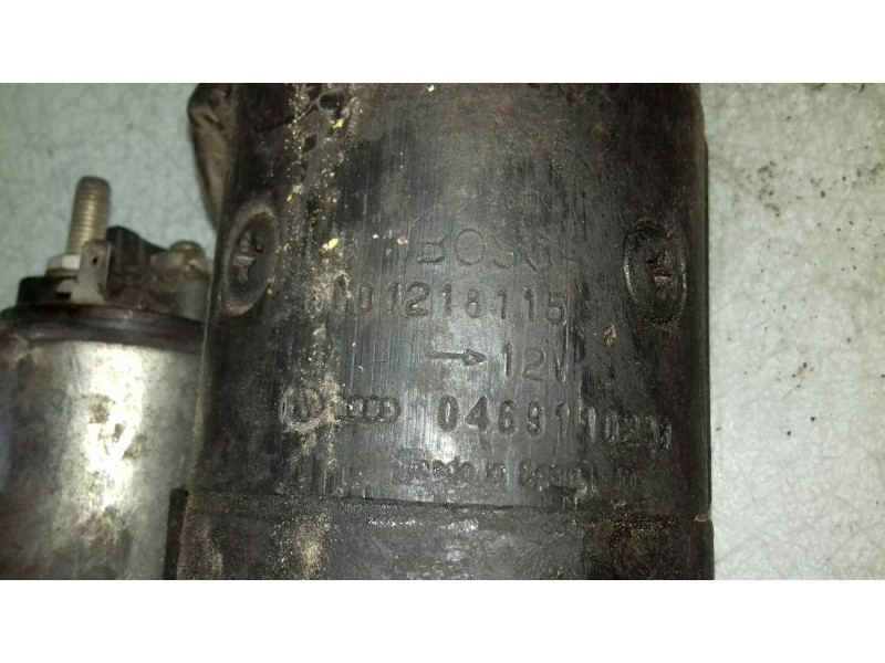 Recambio de motor arranque para audi a6 berlina (c4) 2.5 tdi referencia OEM IAM 046911023B 0001218115 BOSCH