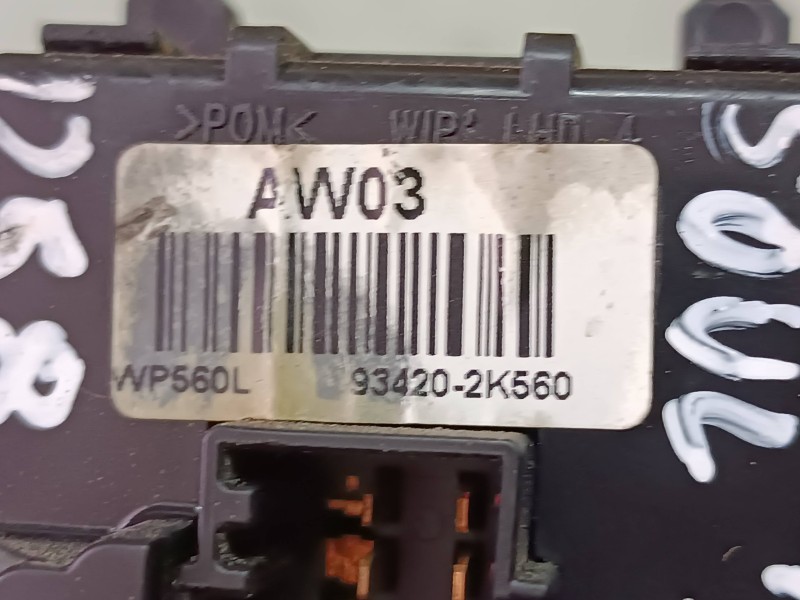 Recambio de mando limpia para kia soul burner referencia OEM IAM 934202K560  CONECTOR 7 + 6 PINES