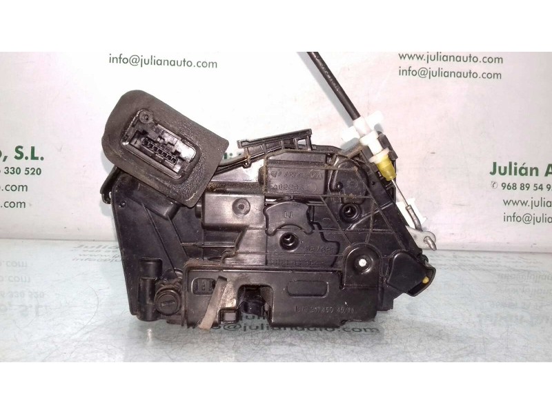 Recambio de cerradura puerta trasera izquierda para volkswagen polo (6r1) advance referencia OEM IAM 6R4839015 7 PINES ELECTRICA