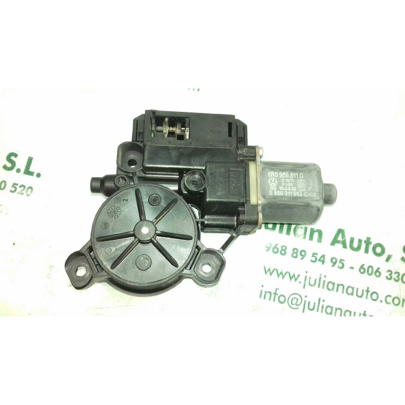 Recambio de motor elevalunas trasero izquierdo para volkswagen polo (6r1) advance referencia OEM IAM 6R0959811G S850311053 01308