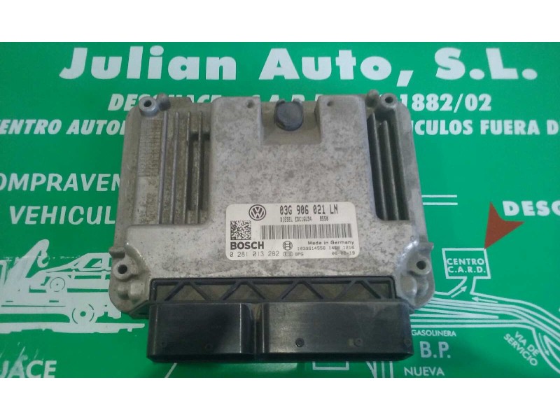Recambio de centralita motor uce para seat toledo (5p2) exclusive referencia OEM IAM 03G906021LN 0281013282 KIT - BOSCH