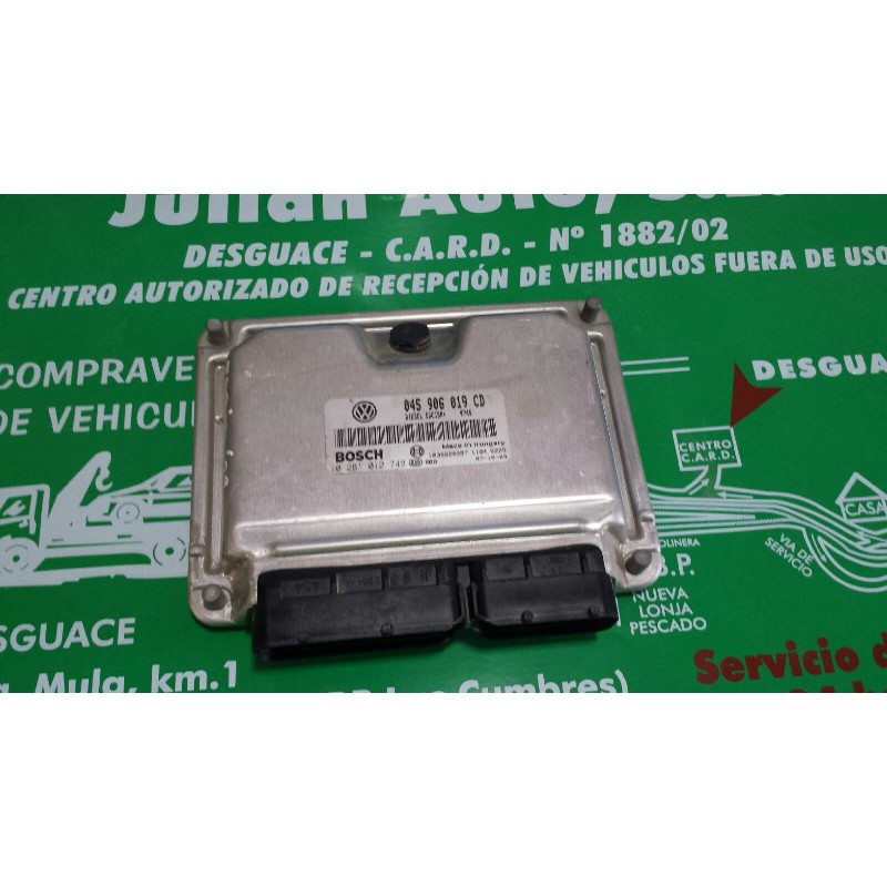 Recambio de centralita motor uce para skoda fabia (5j2 ) style referencia OEM IAM 045906019CD 0281012749 BOSCH