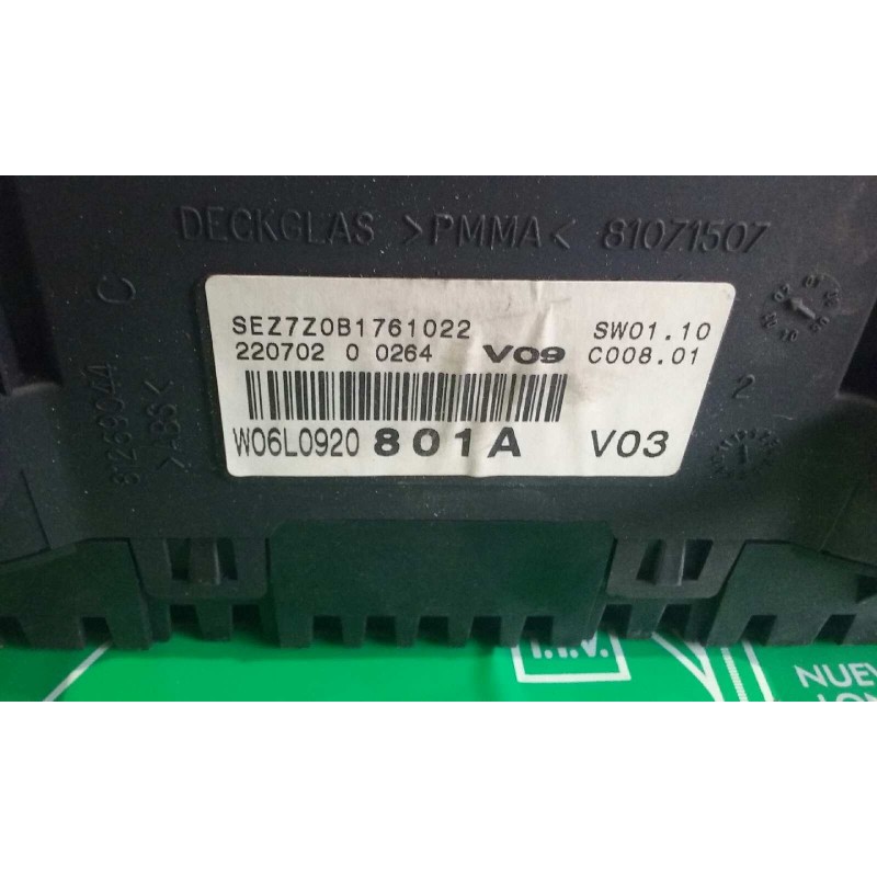 Recambio de centralita motor uce para seat ibiza (6l1) stella referencia OEM IAM 038906012EM 0281010690 KIT - BOSCH