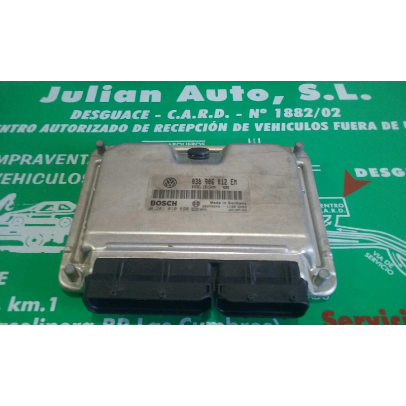 Recambio de centralita motor uce para seat ibiza (6l1) stella referencia OEM IAM 038906012EM 0281010690 KIT - BOSCH
