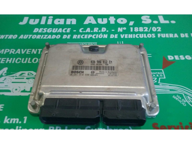 Recambio de centralita motor uce para seat ibiza (6l1) stella referencia OEM IAM 038906012EM 0281010690 KIT - BOSCH