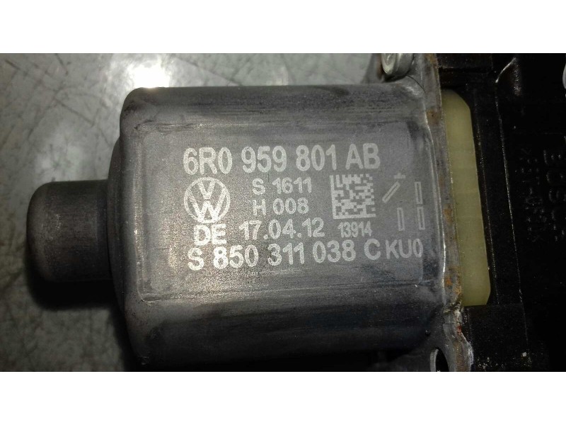 Recambio de elevalunas delantero izquierdo para volkswagen polo (6r1) advance referencia OEM IAM 6R0959801AB S850311038C ELECTRI