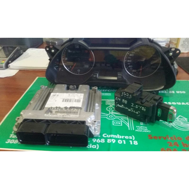 Recambio de centralita motor uce para audi a4 ber. (b8) básico referencia OEM IAM 03L906022MK 0281015583 KIT - BOSCH