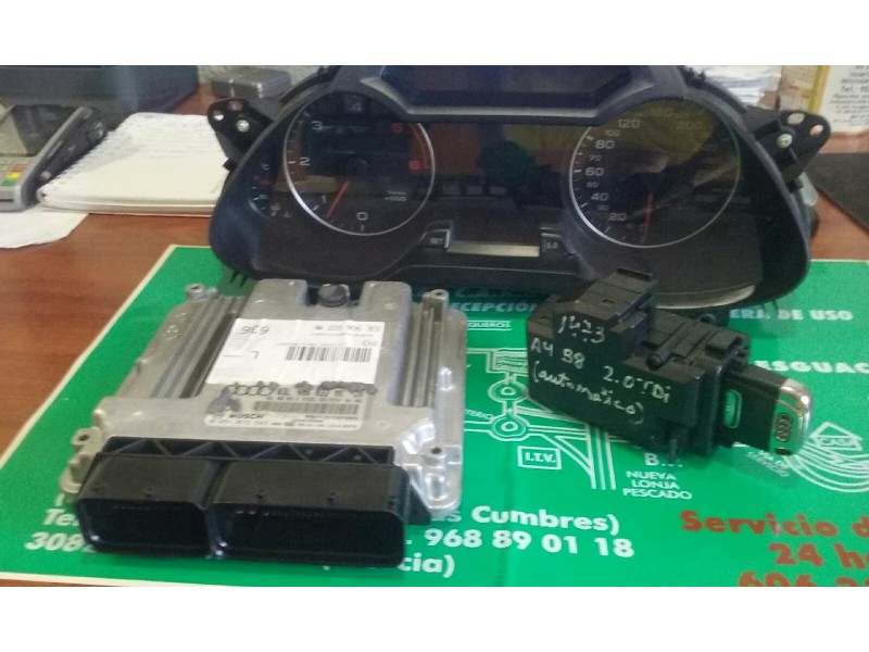 Recambio de centralita motor uce para audi a4 ber. (b8) básico referencia OEM IAM 03L906022MK 0281015583 KIT - BOSCH