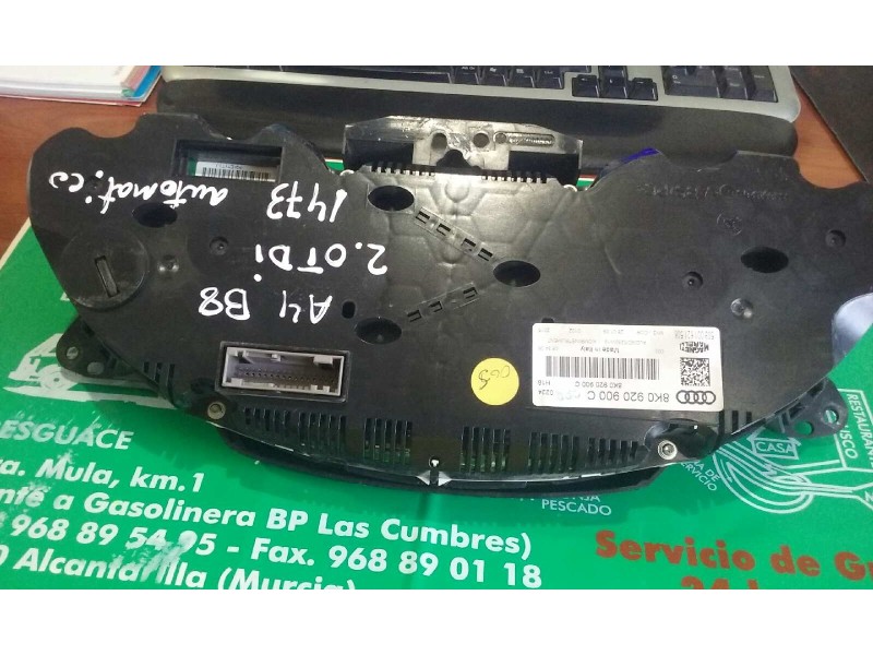 Recambio de centralita motor uce para audi a4 ber. (b8) básico referencia OEM IAM 03L906022MK 0281015583 KIT - BOSCH