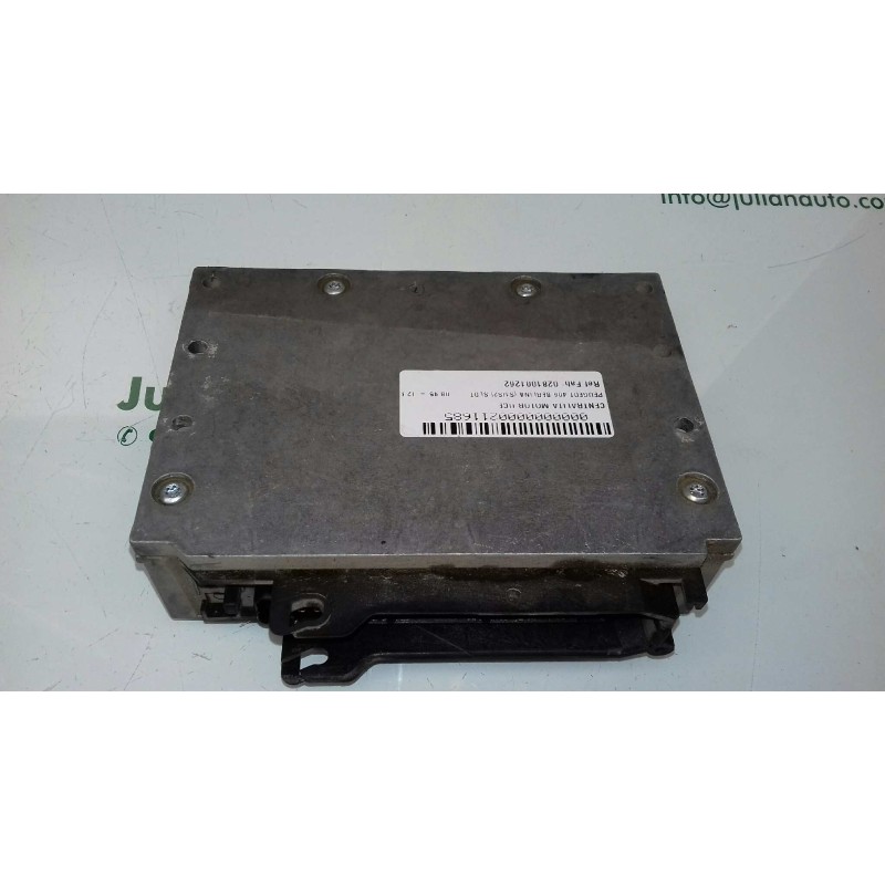 Recambio de centralita motor uce para peugeot 406 berlina (s1/s2) sldt referencia OEM IAM 0281001262 9624519580 XUDBC02