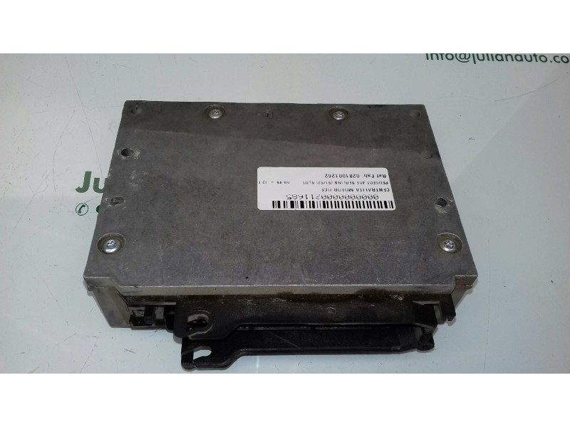 Recambio de centralita motor uce para peugeot 406 berlina (s1/s2) sldt referencia OEM IAM 0281001262 9624519580 XUDBC02