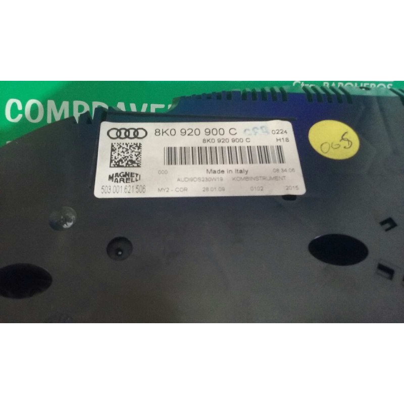 Recambio de centralita motor uce para audi a4 ber. (b8) básico referencia OEM IAM 03L906022MK 0281015583 KIT - BOSCH