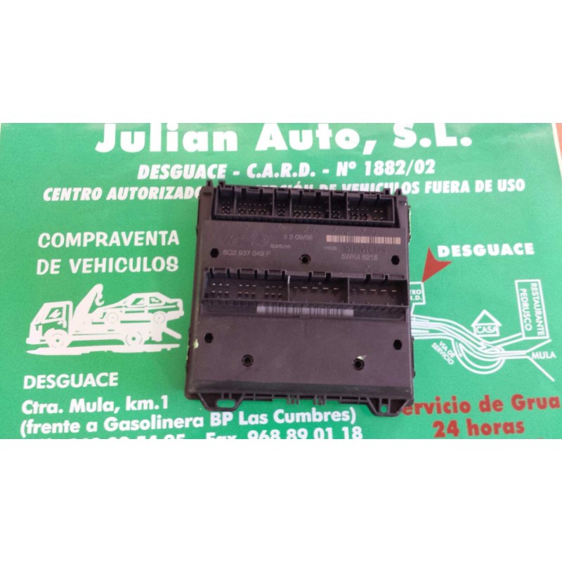 Recambio de caja reles / fusibles para seat ibiza (6l1) reference referencia OEM IAM 6Q2937049F 5WK48218 SIEMENS