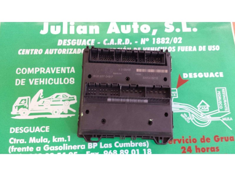 Recambio de caja reles / fusibles para seat ibiza (6l1) reference referencia OEM IAM 6Q2937049F 5WK48218 SIEMENS