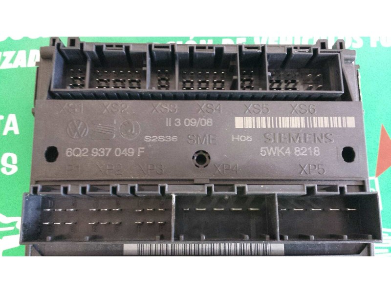 Recambio de caja reles / fusibles para seat ibiza (6l1) reference referencia OEM IAM 6Q2937049F 5WK48218 SIEMENS