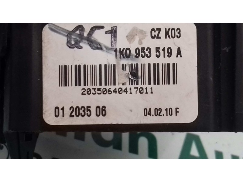 Recambio de mando limpia para seat altea (5p1) green referencia OEM IAM 1K0953519A 01203506 