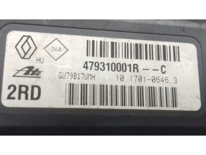 Recambio de modulo electronico para renault megane iii berlina 5 p dynamique referencia OEM IAM 479310001R 10170106463 ATE