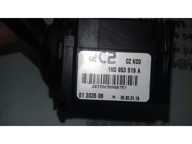 Recambio de mando limpia para seat altea (5p1) reference referencia OEM IAM 1K0953519A 01203506 
