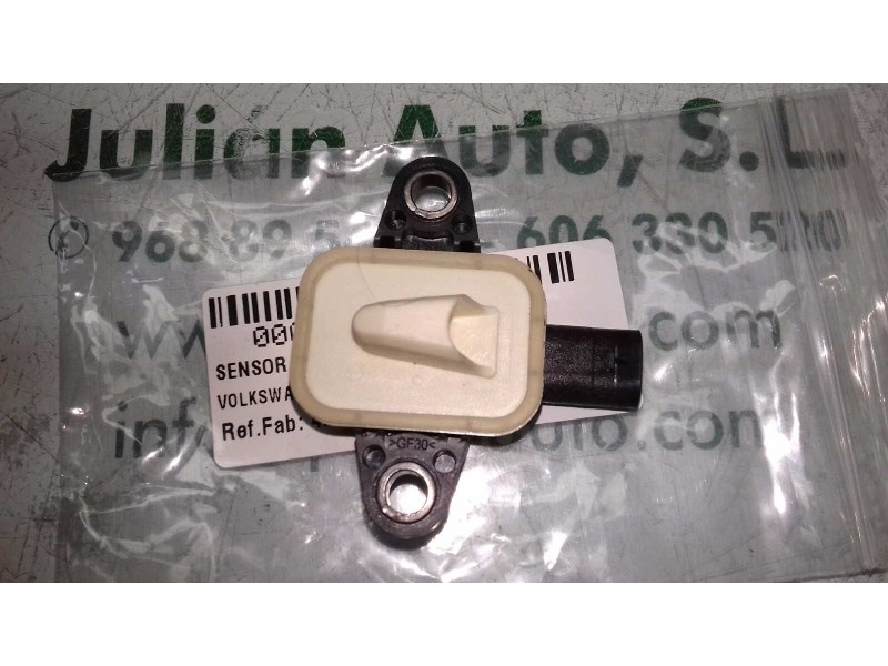 Recambio de sensor para volkswagen polo (6r1) advance referencia OEM IAM 4H0955557 2 PINES AIRBAG