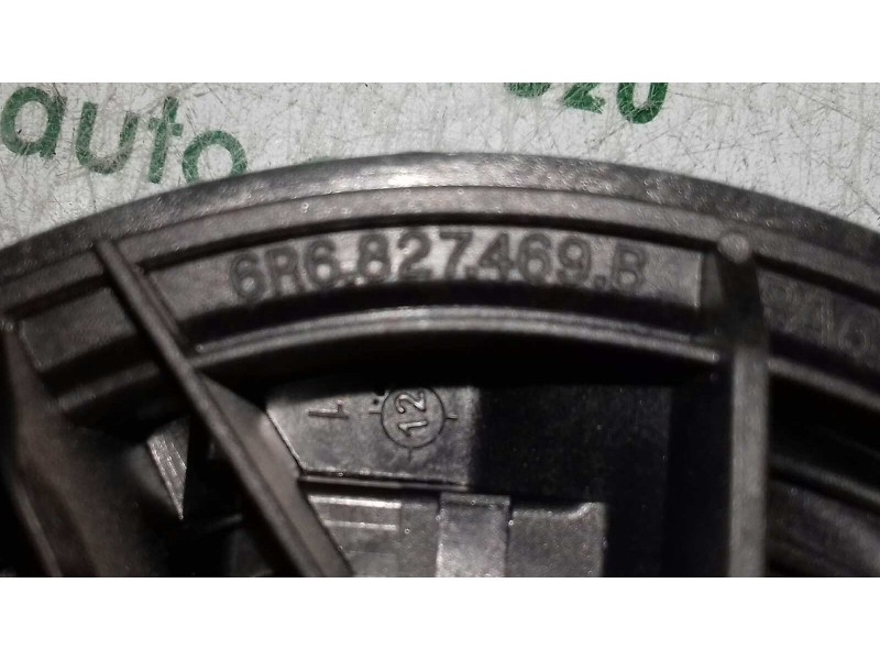 Recambio de maneta exterior porton para volkswagen polo (6r1) advance referencia OEM IAM 6R6827469B  2 PINES