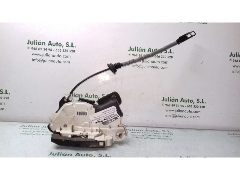 Recambio de cerradura puerta delantera izquierda para volkswagen polo (6r1) advance referencia OEM IAM 5K18370150 7 PINES ELECTR