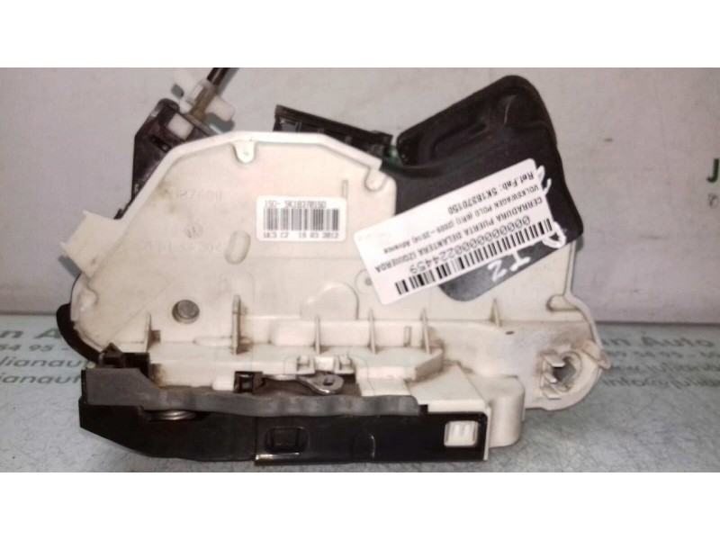 Recambio de cerradura puerta delantera izquierda para volkswagen polo (6r1) advance referencia OEM IAM 5K18370150 7 PINES ELECTR
