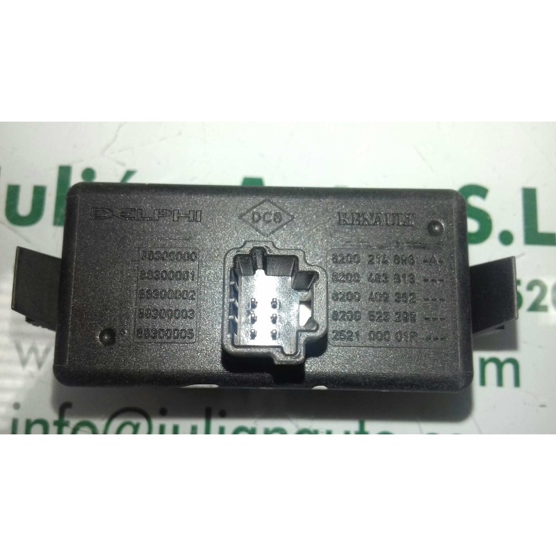 Recambio de warning para renault megane iii berlina 5 p dynamique referencia OEM IAM 8200214896A 8200409362 3 + 3 PINES