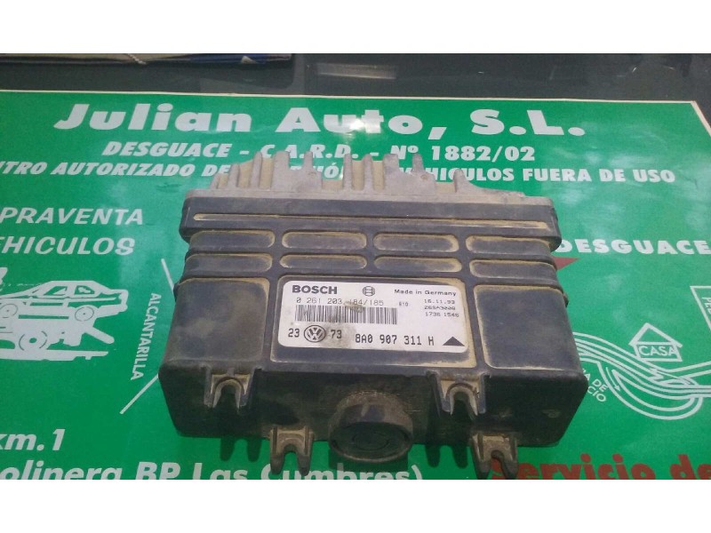 Recambio de centralita motor uce para seat ibiza (6k) clx referencia OEM IAM 8A0907311H 0261203184/185 BOSCH Recambio de centralita motor uce para seat ibiza (6k) clx referencia OEM IAM 8A0907311H 0261203184/185 BOSCH