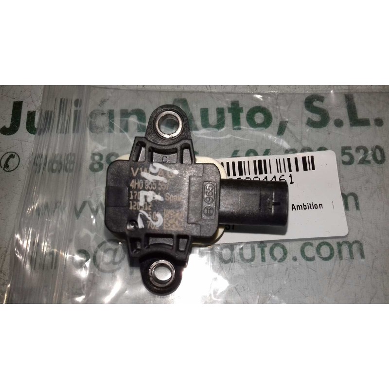 Recambio de sensor para audi a1 sportback (8xa) ambition referencia OEM IAM 4H0955557 2 PINES AIRBAG