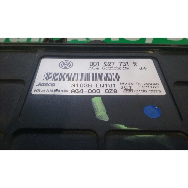 Recambio de centralita cambio automatico para seat ibiza (6l1) signo referencia OEM IAM 001927731R 31036LW101 A640000Z8