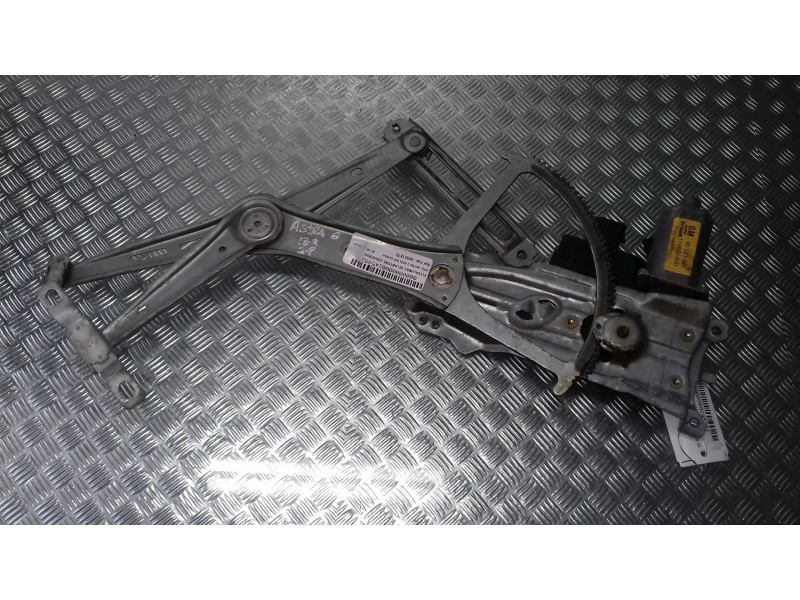 Recambio de elevalunas delantero izquierdo para opel astra g berlina comfort referencia OEM IAM 90521875 90521881 ELECTRICO