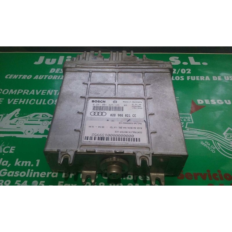 Recambio de centralita motor uce para seat toledo (1l) 1.8 cat (rp) referencia OEM IAM 443907403G 0280000739 BOSCH
