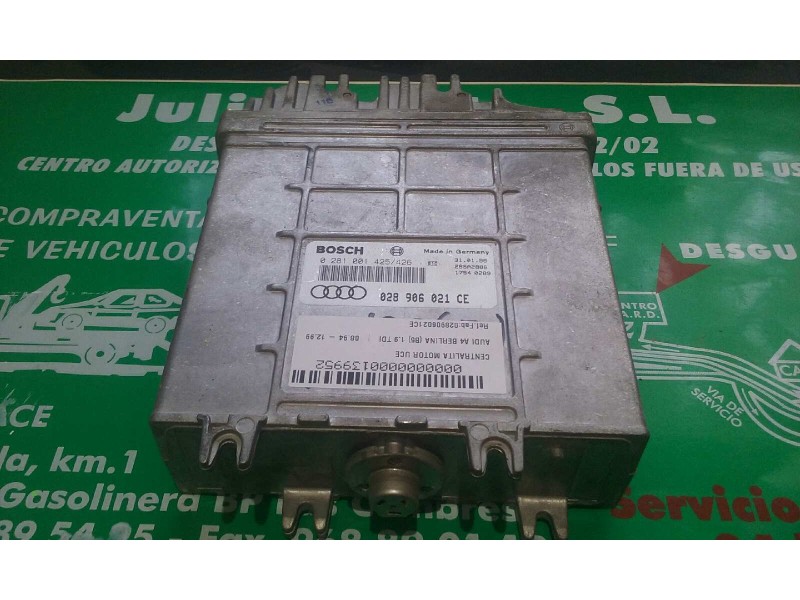 Recambio de centralita motor uce para seat toledo (1l) 1.8 cat (rp) referencia OEM IAM 443907403G 0280000739 BOSCH