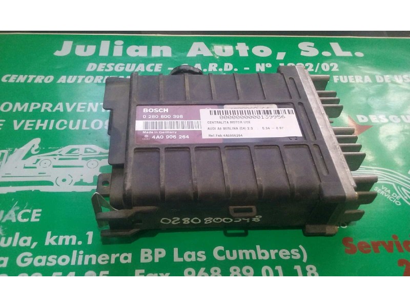 Recambio de centralita motor uce para audi a6 berlina (c4) 2.3 referencia OEM IAM 4A0906264 0280800398 BOSCH