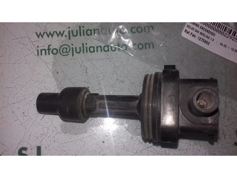 Recambio de bobina encendido para volvo s40 berlina 1.6 referencia OEM IAM 1275602 MB0297008180 2 PINES