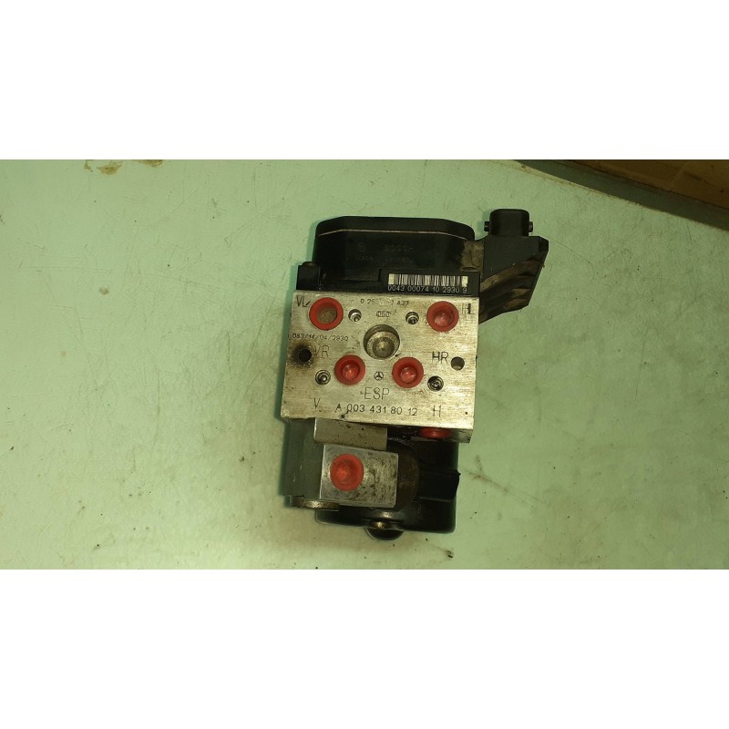 Recambio de abs para mercedes-benz clase s (w220) berlina 500 (220.075) referencia OEM IAM A0034318012H 0265202439 0034318012