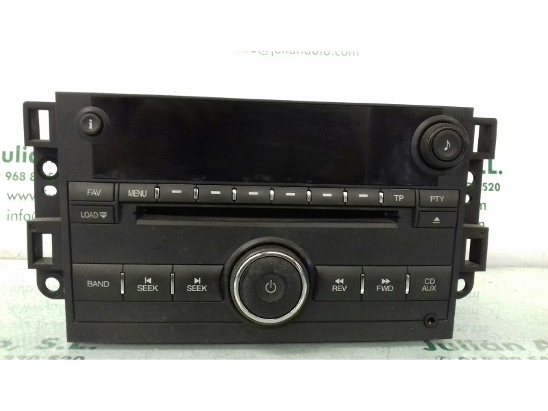 Recambio de sistema audio / radio cd para chevrolet epica lt referencia OEM IAM 96628287 1220008080B101 NE200106