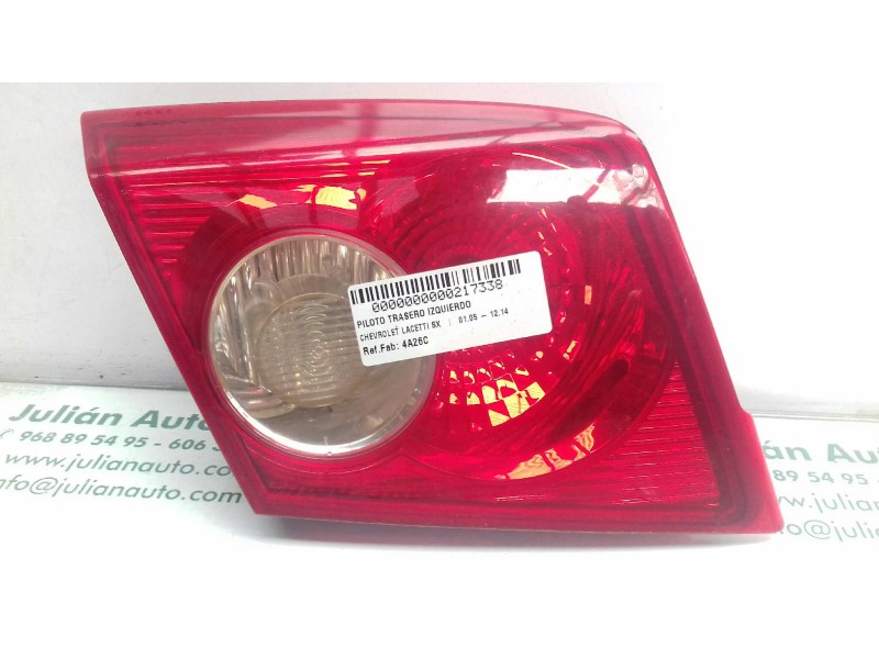 Recambio de piloto trasero izquierdo interior para chevrolet lacetti sx referencia OEM IAM 4A26C  INT - PORTON