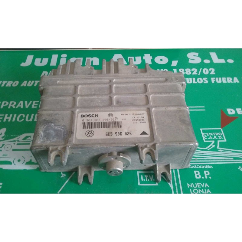 Recambio de centralita motor uce para seat cordoba berlina (6k2) 1.4 referencia OEM IAM 6K5906026 0261203360 / 361 BOSCH