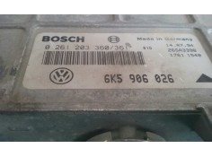 Recambio de centralita motor uce para seat cordoba berlina (6k2) 1.4 referencia OEM IAM 6K5906026 0261203360 / 361 BOSCH 2