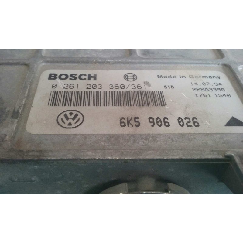 Recambio de centralita motor uce para seat cordoba berlina (6k2) 1.4 referencia OEM IAM 6K5906026 0261203360 / 361 BOSCH
