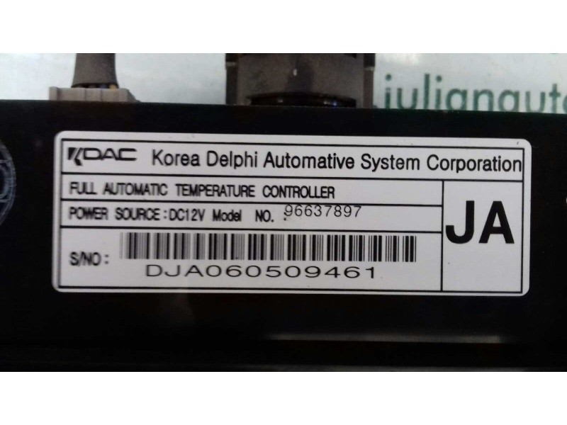 Recambio de mando climatizador para chevrolet epica lt referencia OEM IAM 96637897 DJA060509461 
