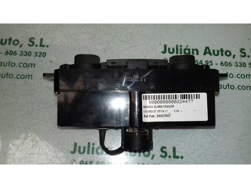 Recambio de mando climatizador para chevrolet epica lt referencia OEM IAM 96637897 DJA060509461 