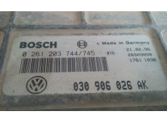Recambio de centralita motor uce para volkswagen polo berlina (6n1) 1.0 referencia OEM IAM 030906026AK 0261203744/745 BOSCH 2