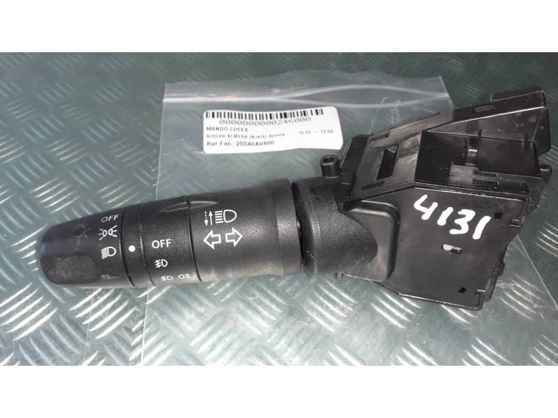 Recambio de mando luces para nissan almera (n16/e) acenta referencia OEM IAM 25540AV600  
