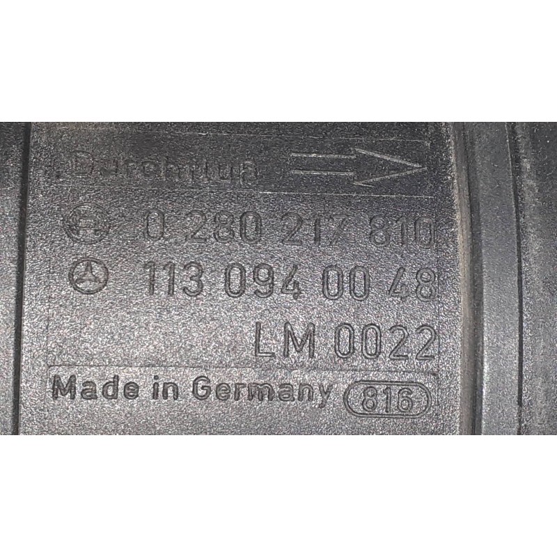 Recambio de caudalimetro para mercedes-benz clase s (w220) berlina 500 (220.075) referencia OEM IAM 1130940048 LM0022 0280217810