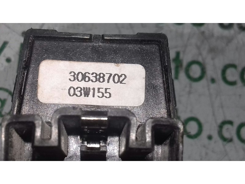 Recambio de mando elevalunas delantero derecho para volvo s40 berlina 1.9 d+ (85kw) referencia OEM IAM 30638702 03W155 4 + 4 PIN