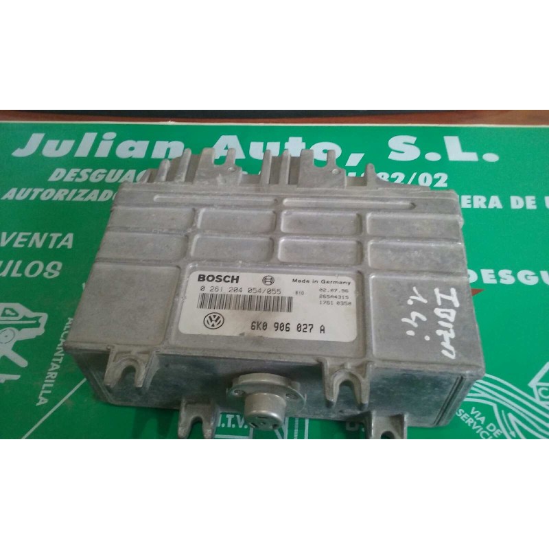 Recambio de centralita motor uce para seat ibiza (6k) 1.4 referencia OEM IAM 6K0906027A 0261204054 / 055 BOSCH
