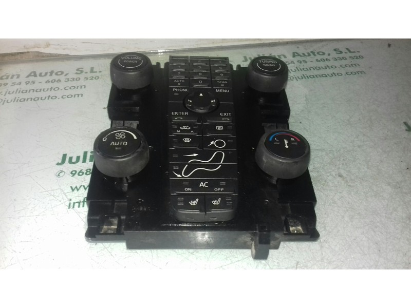 Recambio de mando climatizador para volvo s40 berlina 2.4 kinetic referencia OEM IAM 30737670 05W301 PBTGF5